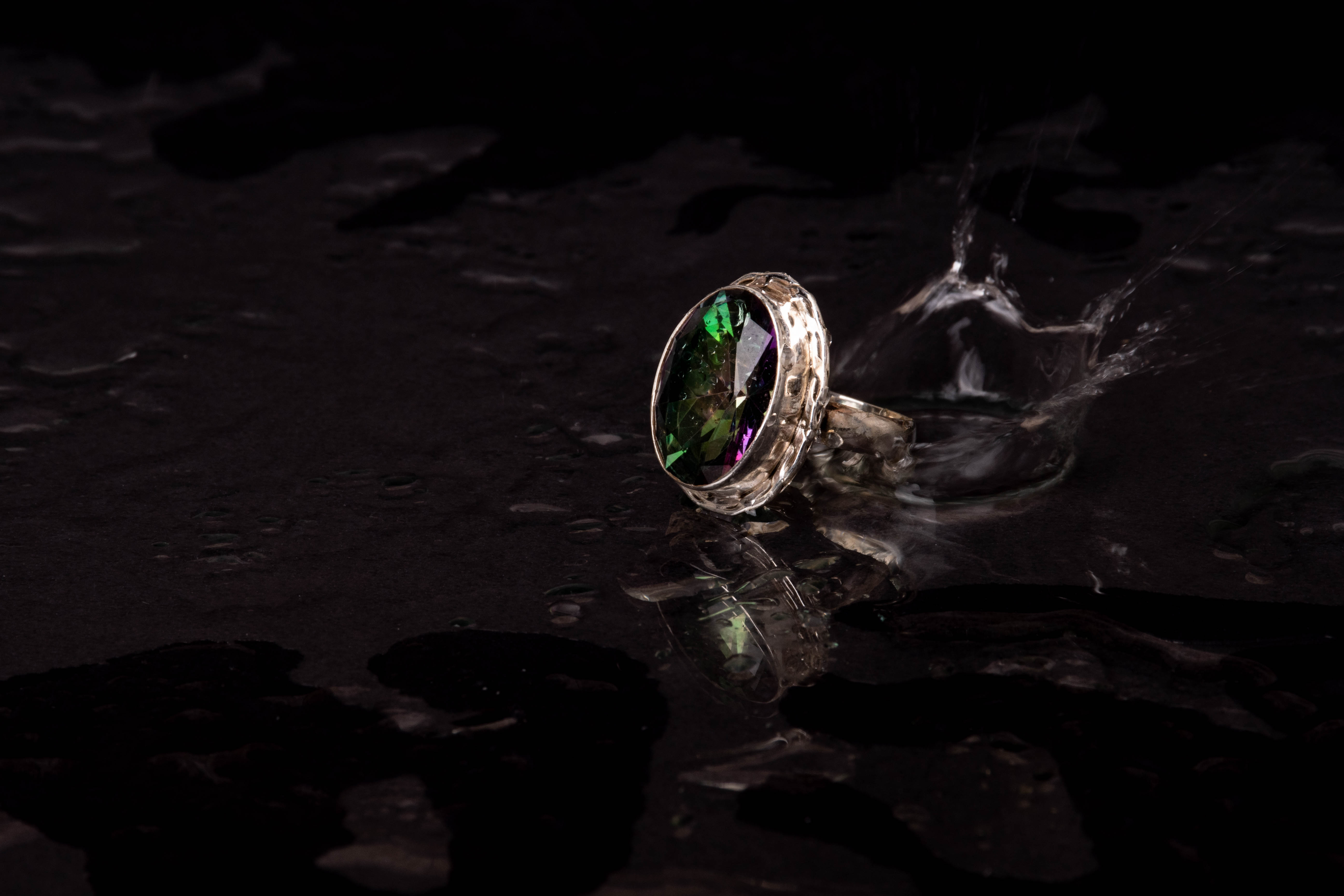 Peça em prata 925 com acabamento polido